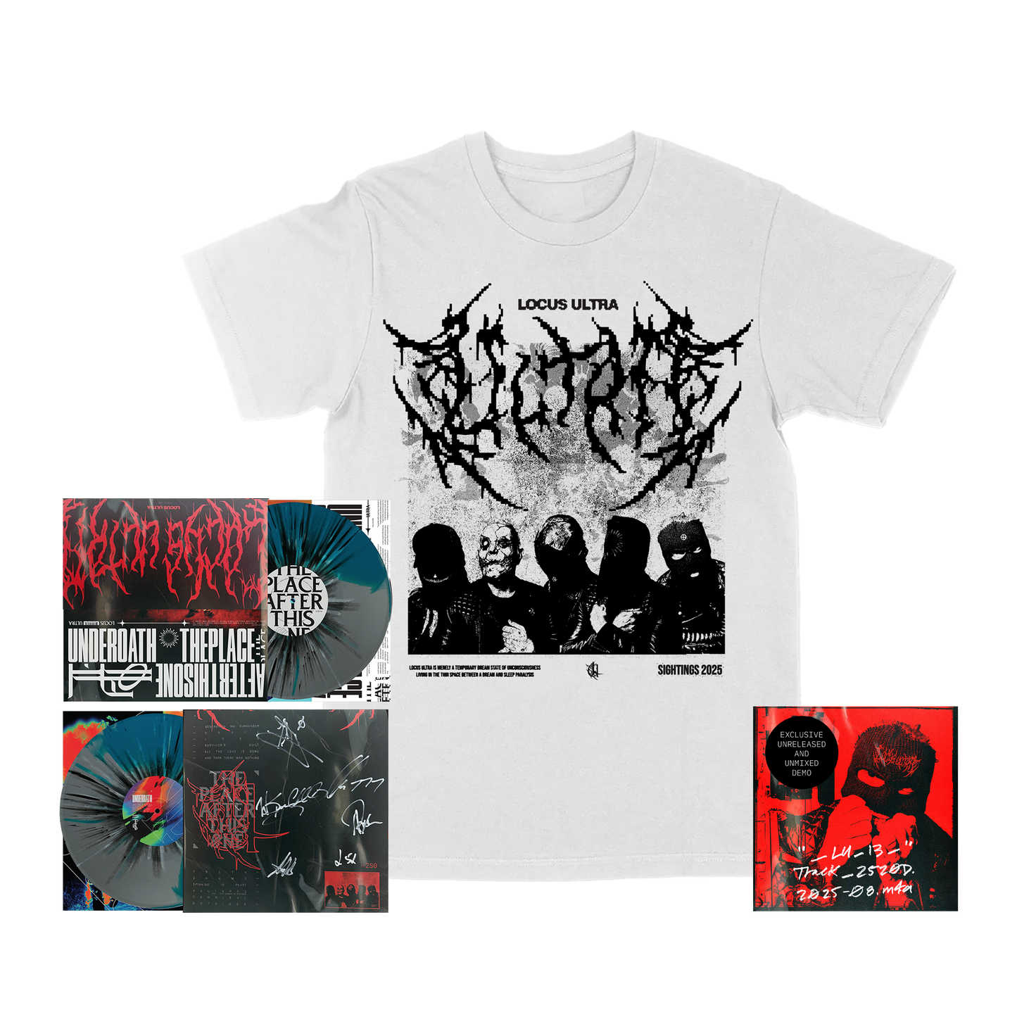Locus Ultra Edition Signed Vinyl + T-Shirt Bundle - 02