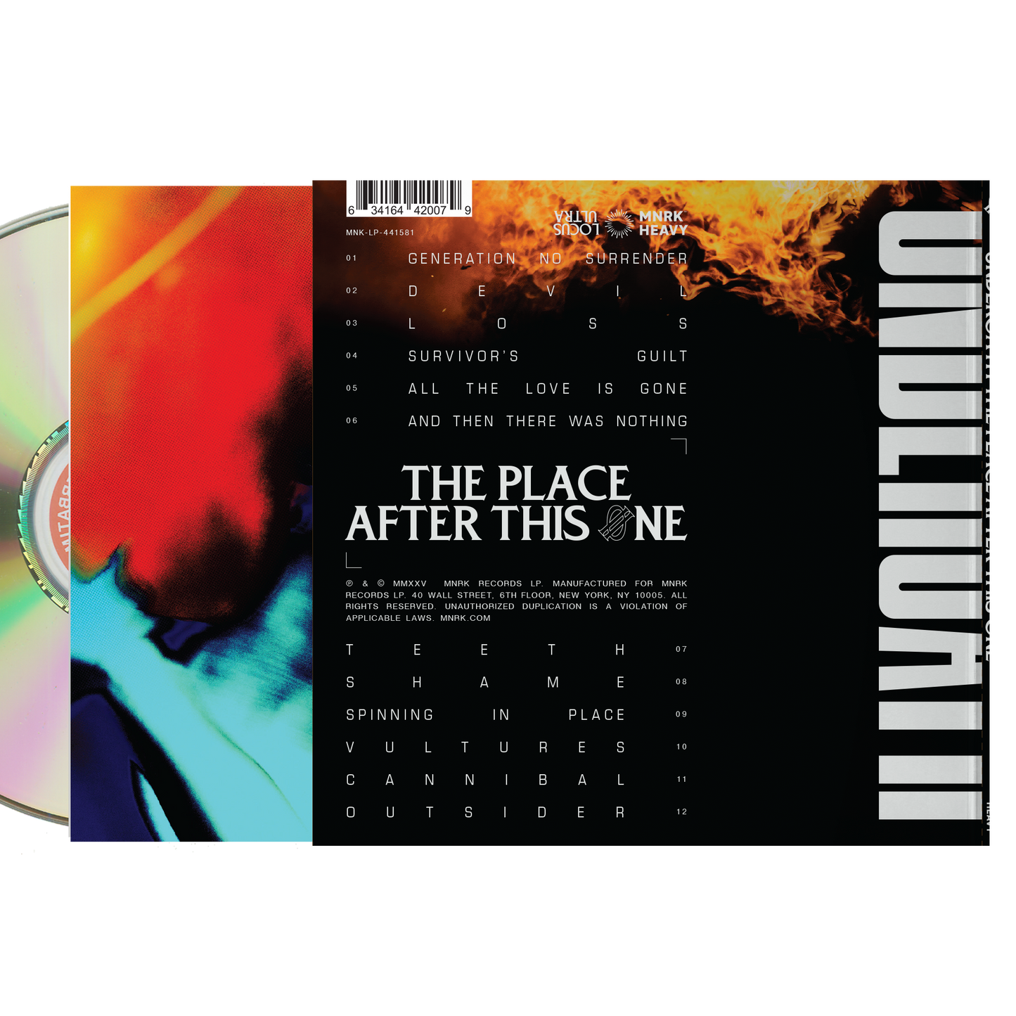 The Place After This One Booklet CD