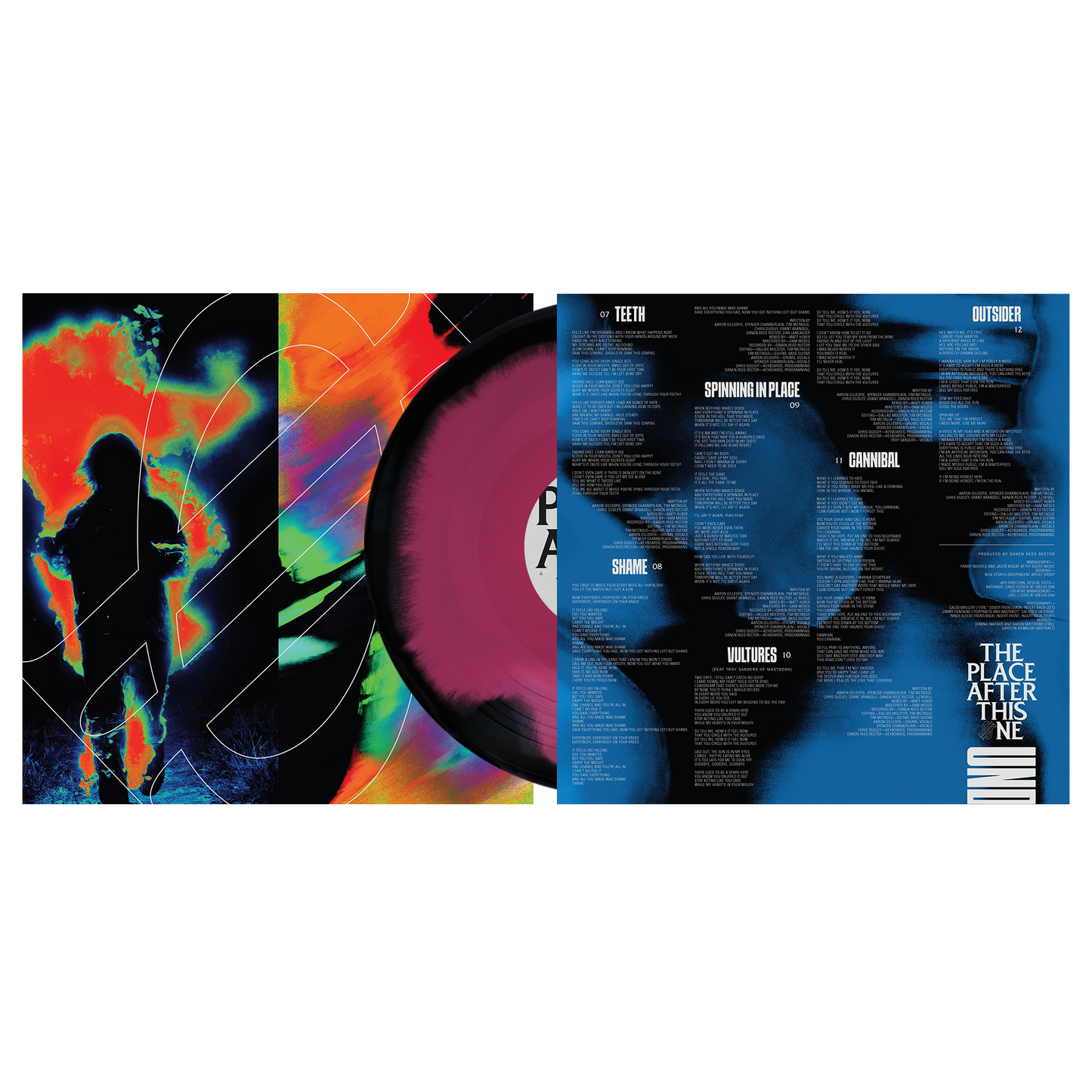 The Place After This One D2C Exclusive Black/Pink Swirl Vinyl