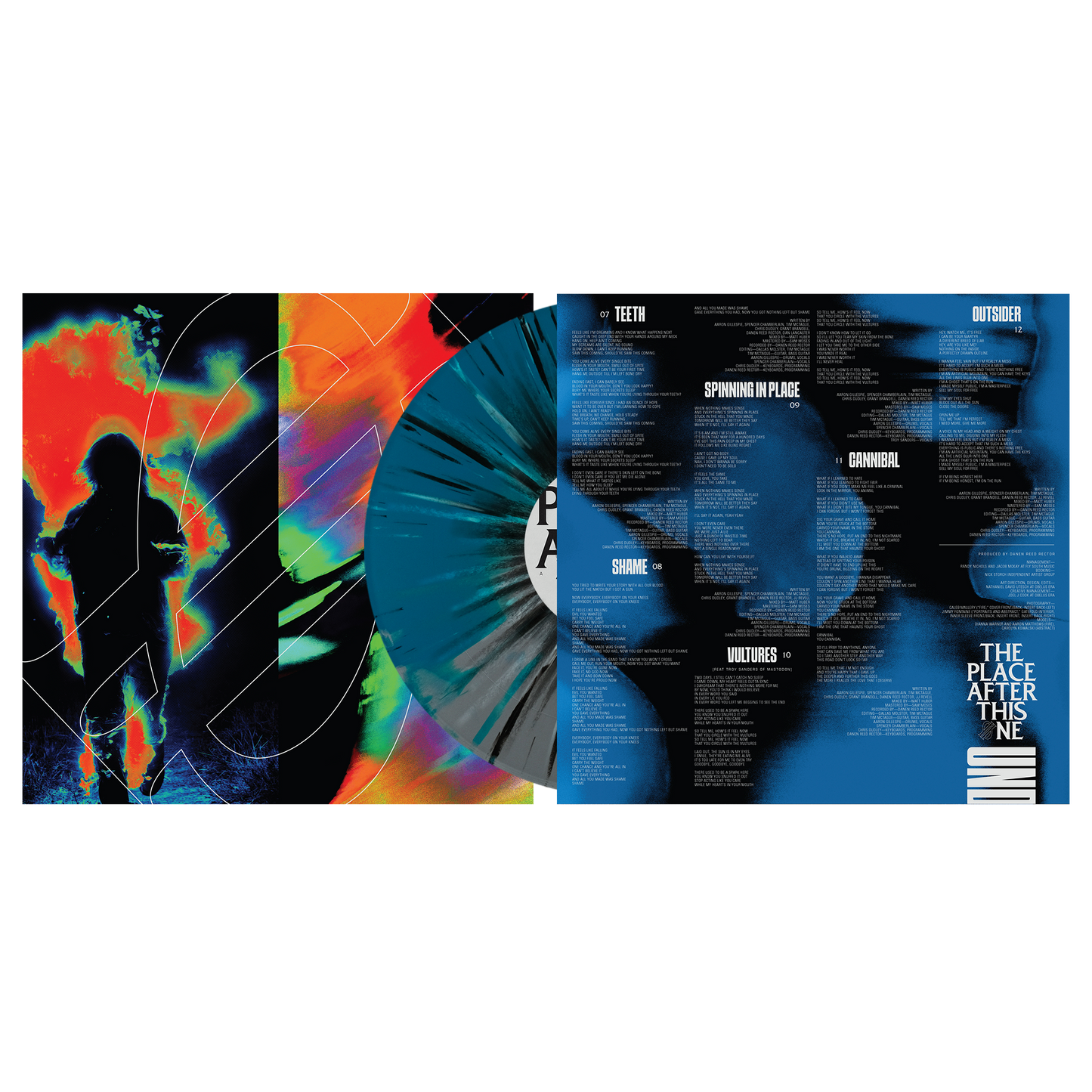 The Place After This One D2C Exclusive Blue/Grey/Multi-Splatter Vinyl