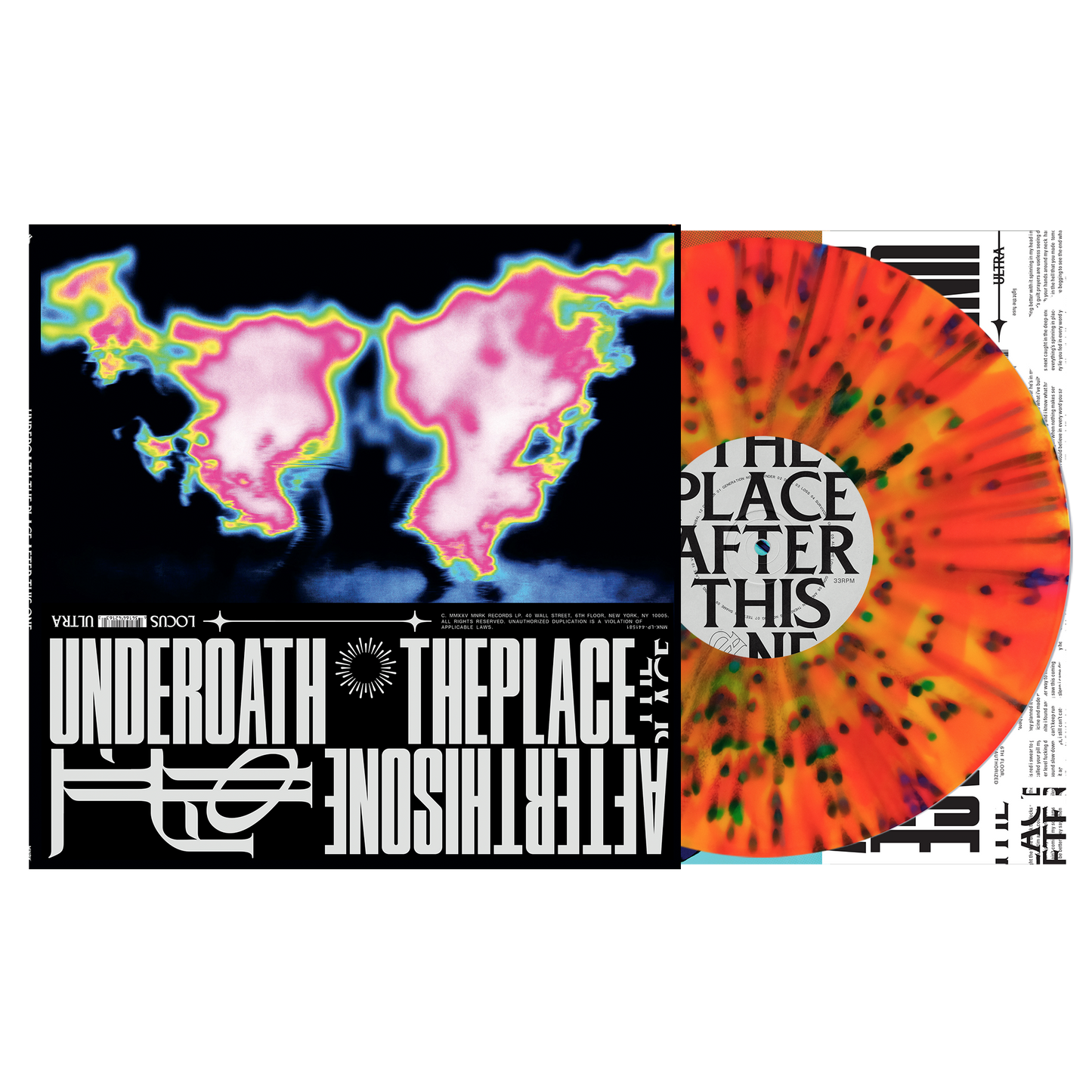 The Place After This One D2C Exclusive Neon Multi-Splatter Deluxe Vinyl