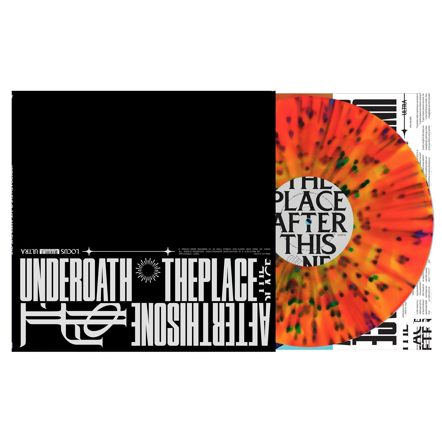 The Place After This One D2C Exclusive Neon Multi-Splatter Deluxe Vinyl
