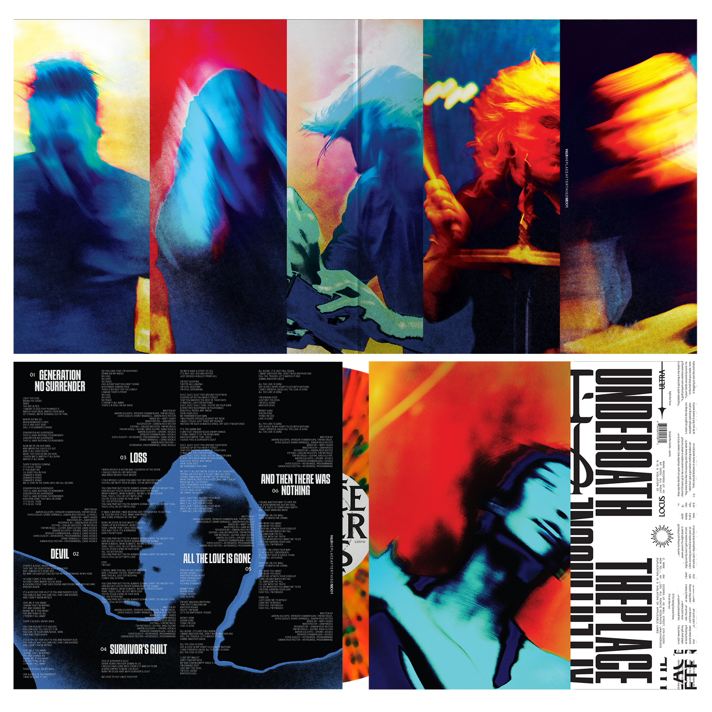 The Place After This One D2C Exclusive Neon Multi-Splatter Deluxe Vinyl