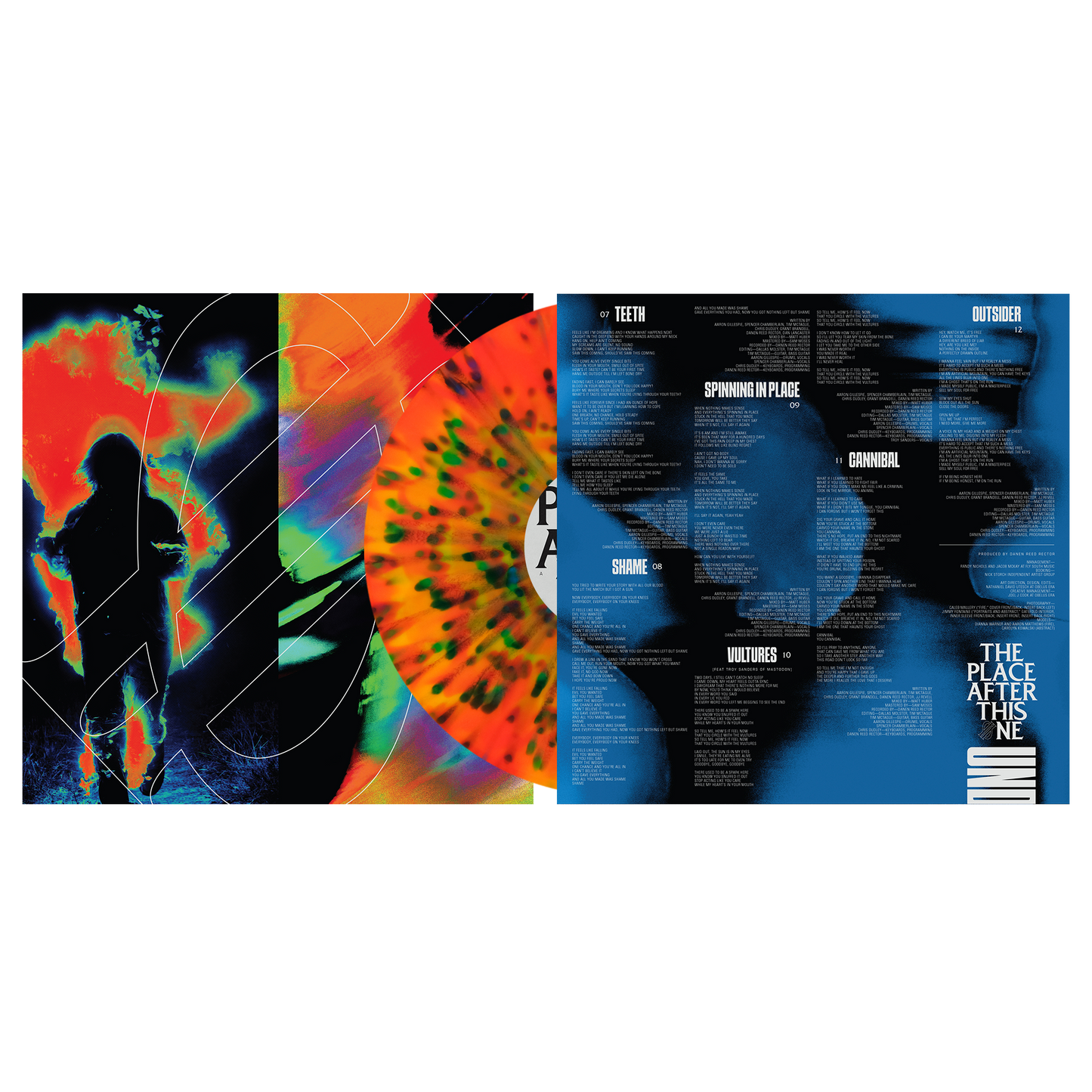 The Place After This One D2C Exclusive Neon Multi-Splatter Deluxe Vinyl