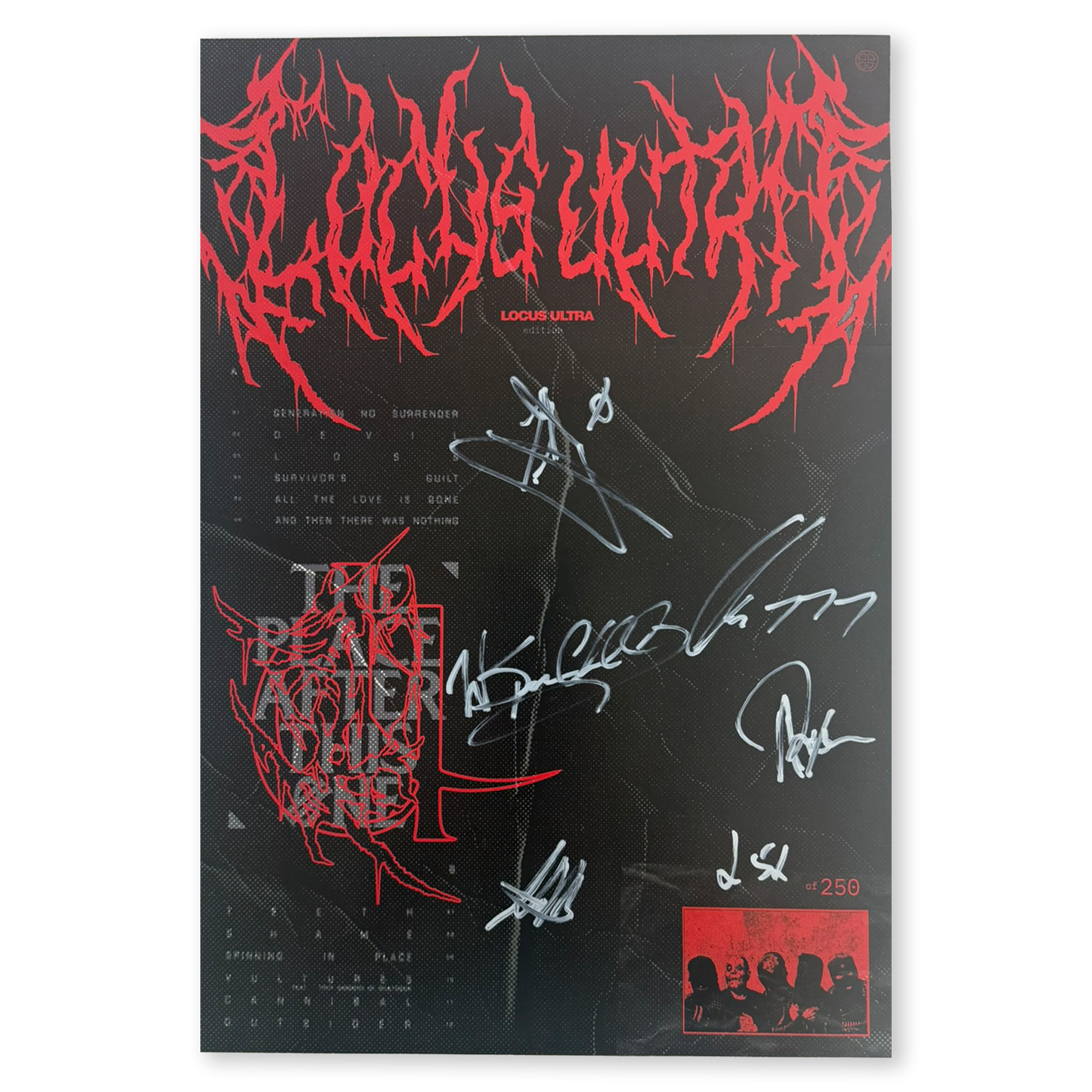 Locus Ultra Edition Signed Vinyl + T-Shirt Bundle - 02