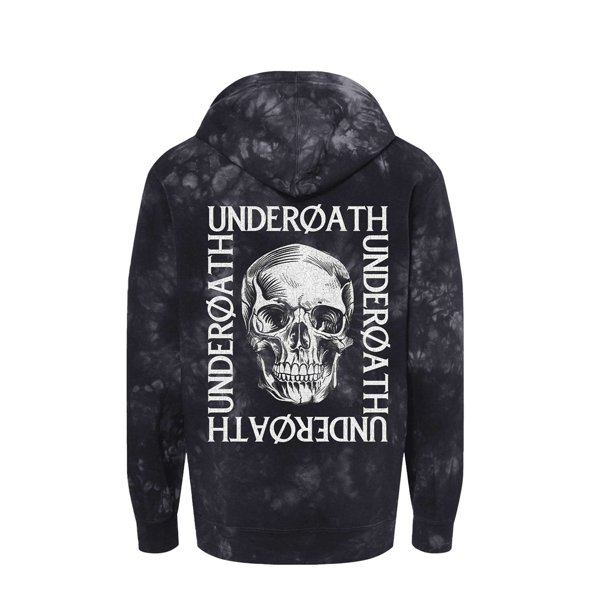 Skull Tie-Dye Hoodie