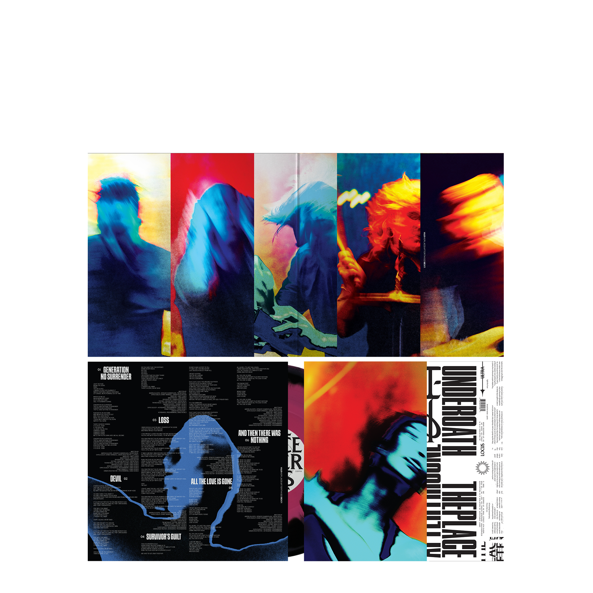 The Place After This One D2C Exclusive Black/Pink Swirl Vinyl - Vinyl