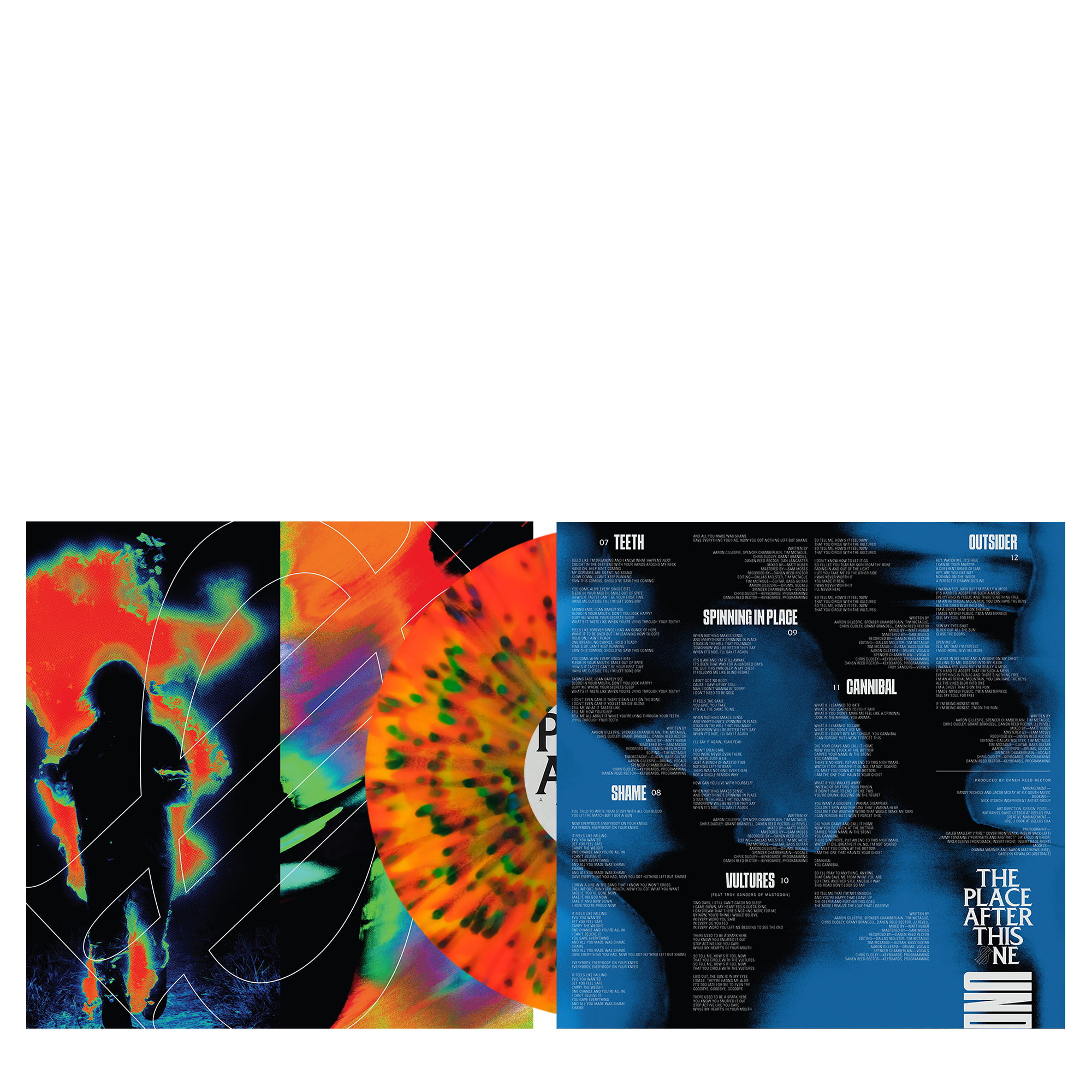 The Place After This One D2C Exclusive Neon Multi-Splatter Deluxe Vinyl