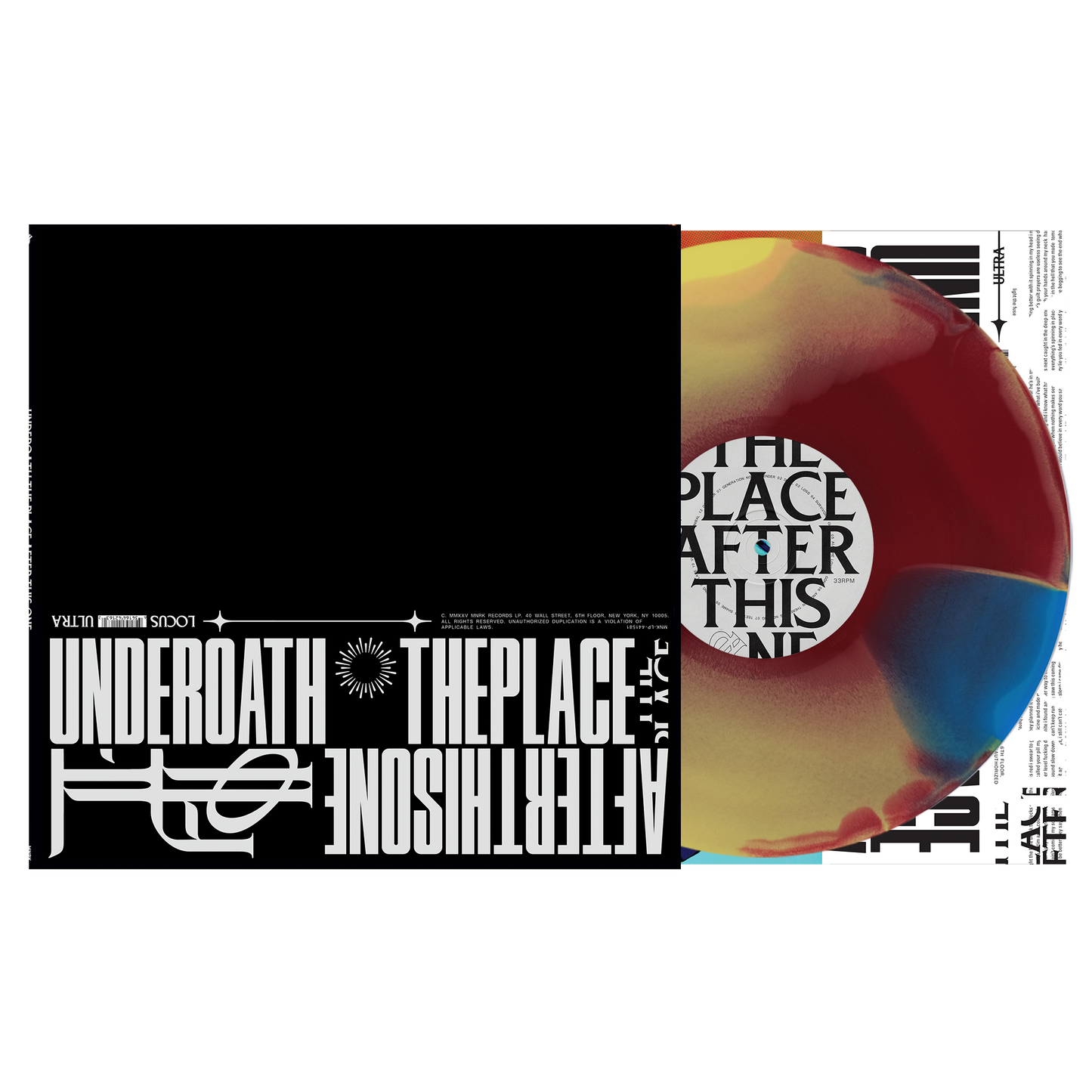 The Place After This One D2C Exclusive Red/Yellow/Blue Deluxe Vinyl