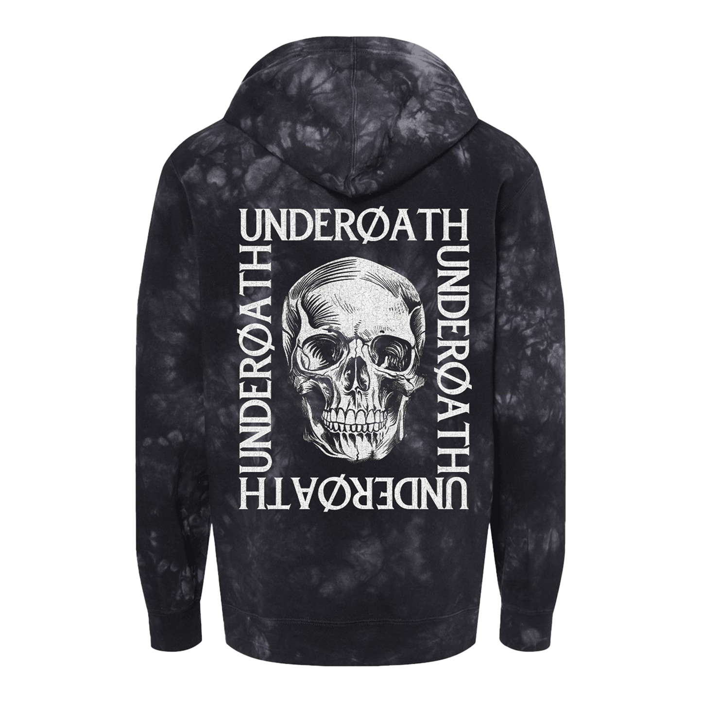 Skull Tie-Dye Hoodie