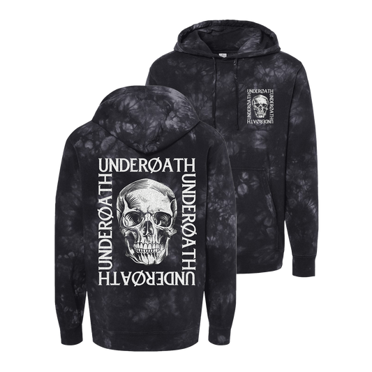 Skull Tie-Dye Hoodie