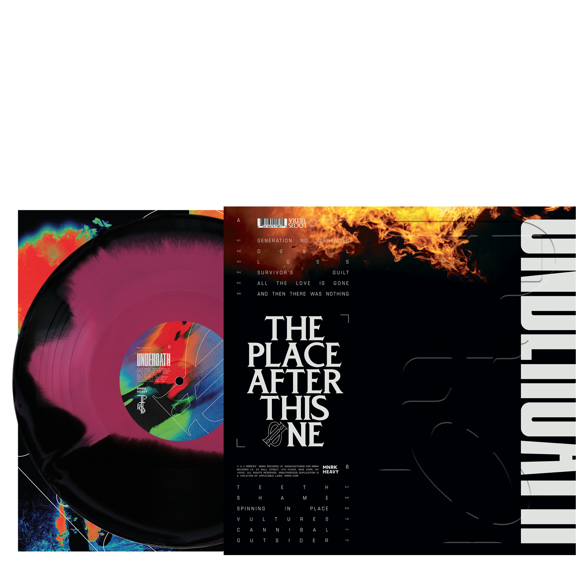 The Place After This One D2C Exclusive Black/Pink Swirl Vinyl - Vinyl