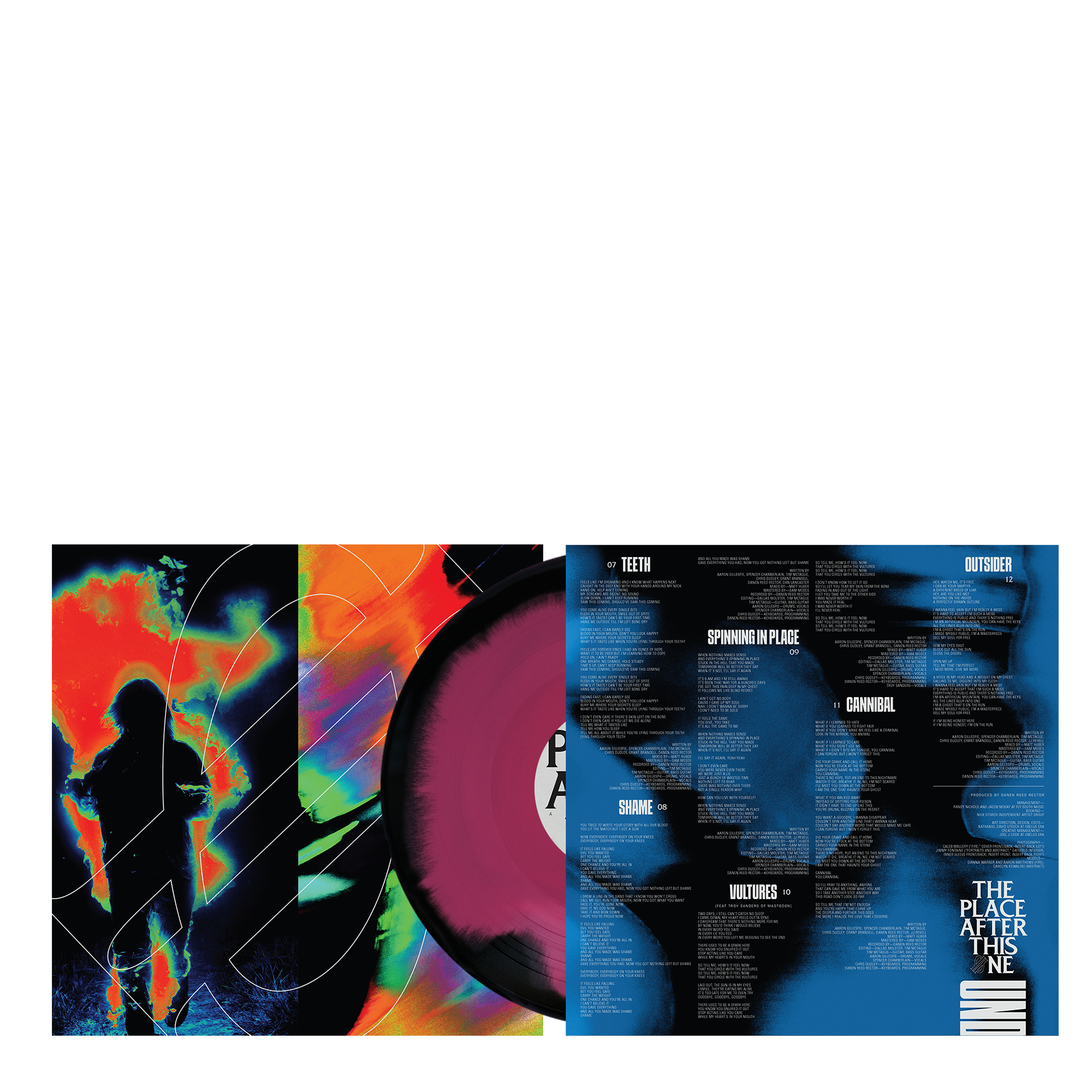 The Place After This One D2C Exclusive Black/Pink Swirl Vinyl - Vinyl