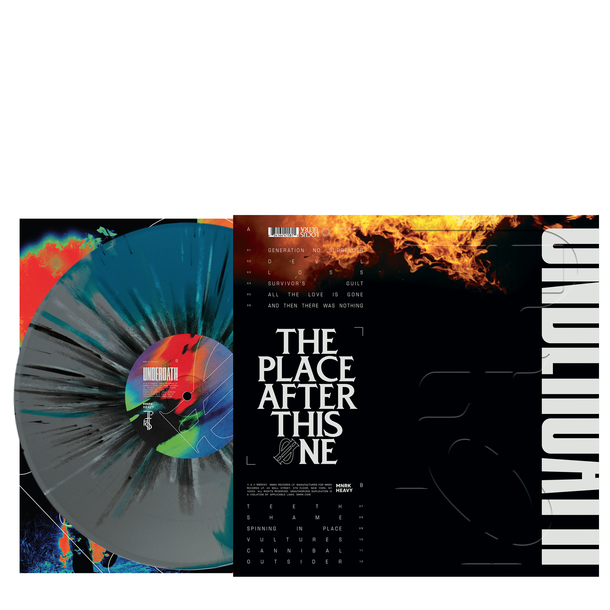 The Place After This One D2C Exclusive Blue/Grey/Multi-Splatter Vinyl - Vinyl