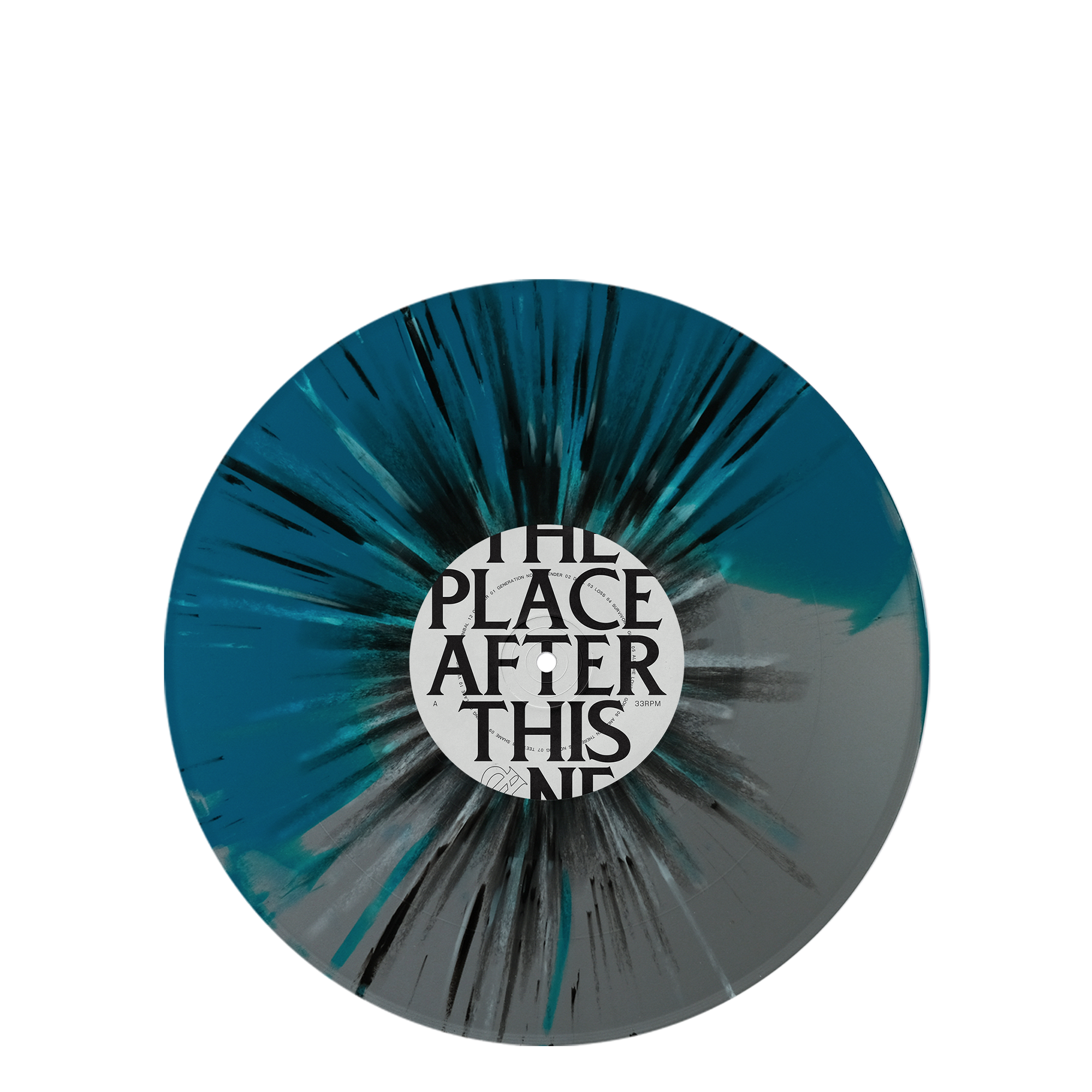 The Place After This One D2C Exclusive Blue/Grey/Multi-Splatter Vinyl - Vinyl