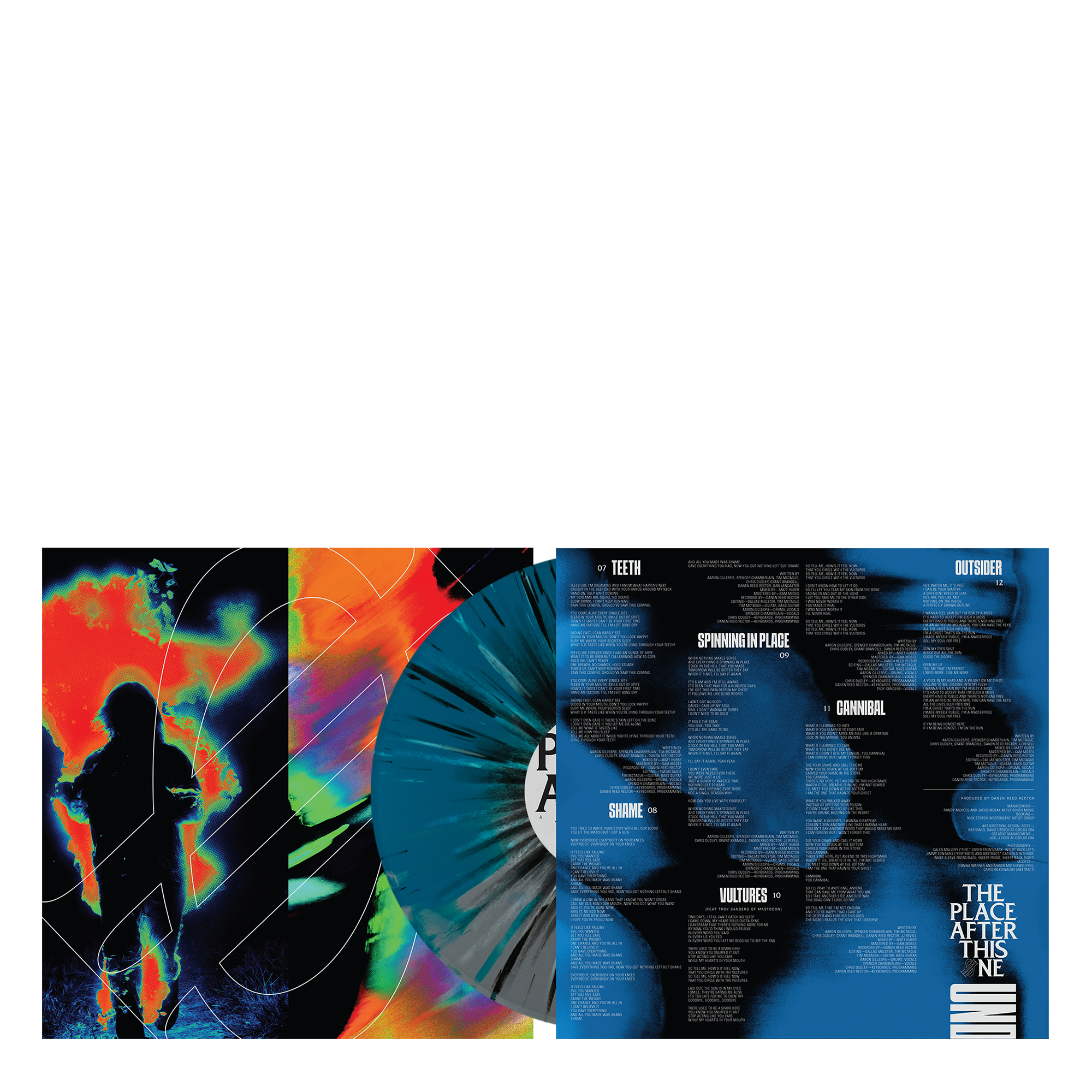The Place After This One D2C Exclusive Blue/Grey/Multi-Splatter Vinyl - Vinyl