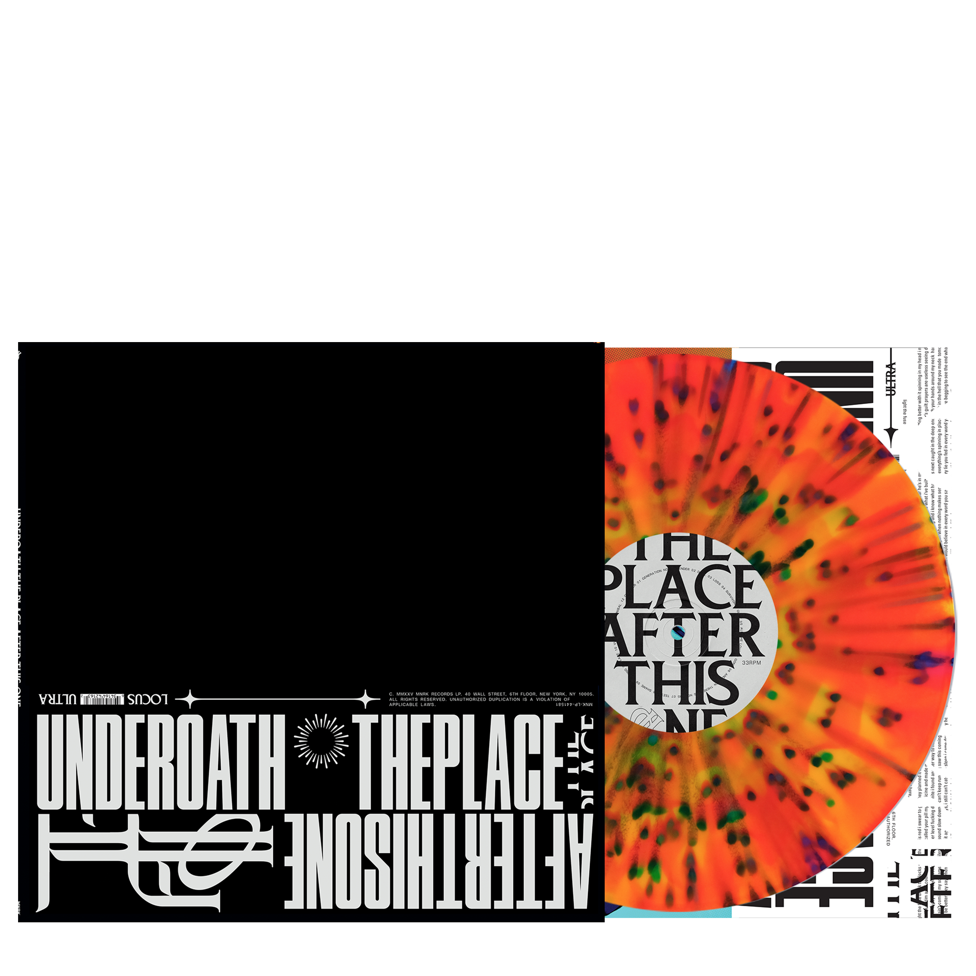 The Place After This One D2C Exclusive Neon Multi-Splatter Deluxe Vinyl