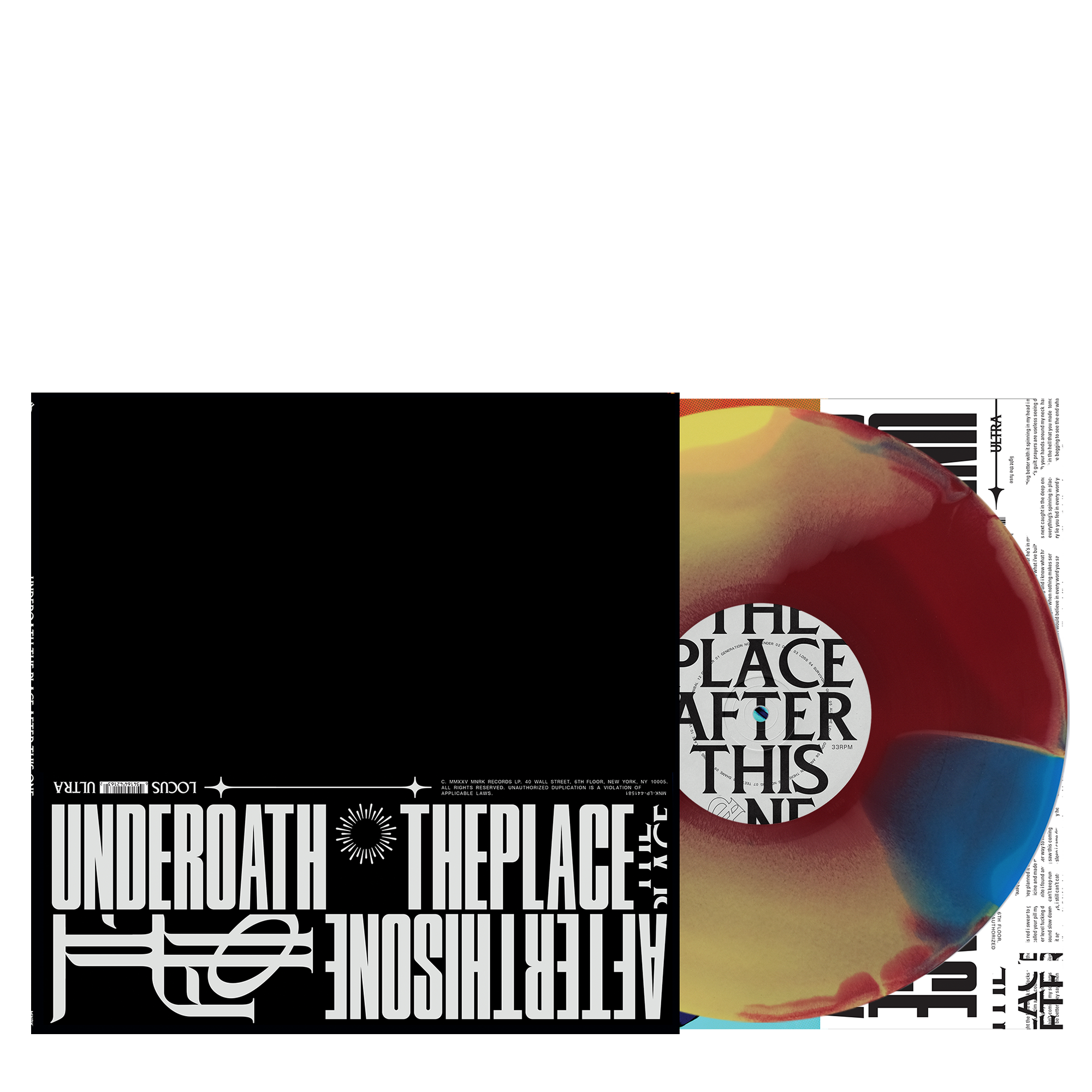 The Place After This One D2C Exclusive Red/Yellow/Blue Deluxe Vinyl
