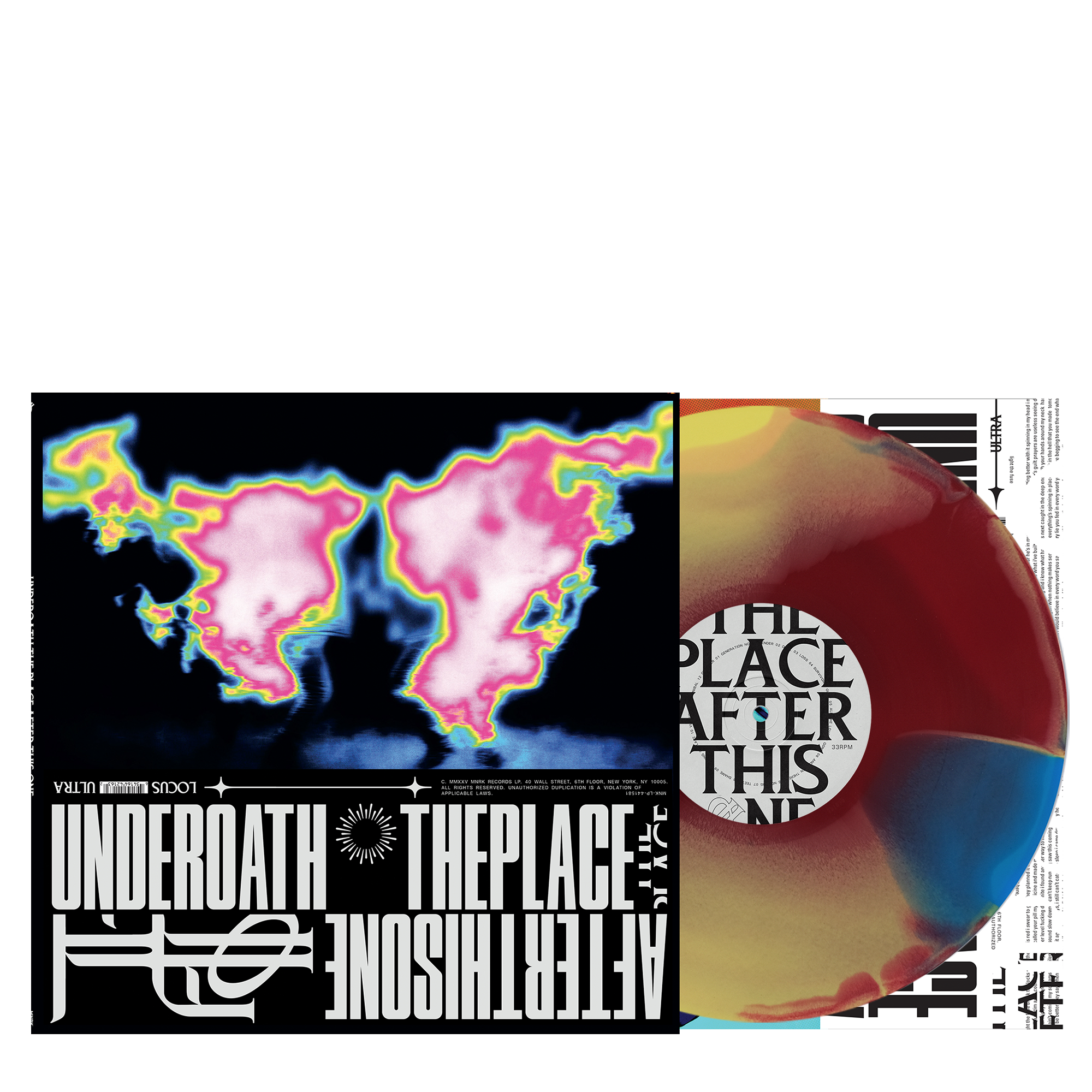 The Place After This One D2C Exclusive Red&frasl;Yellow&frasl;Blue – Underoath