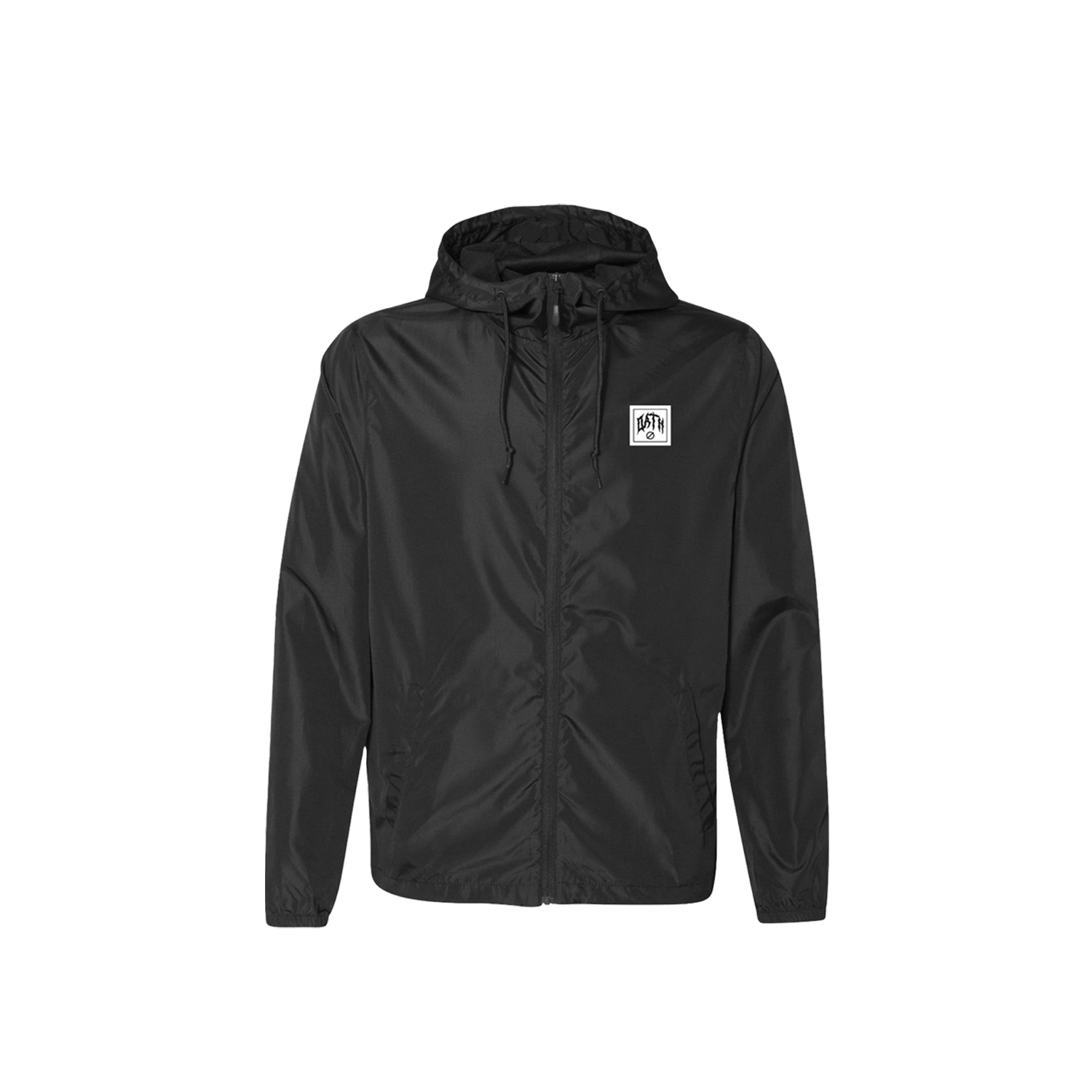 Windbreaker with no online hood