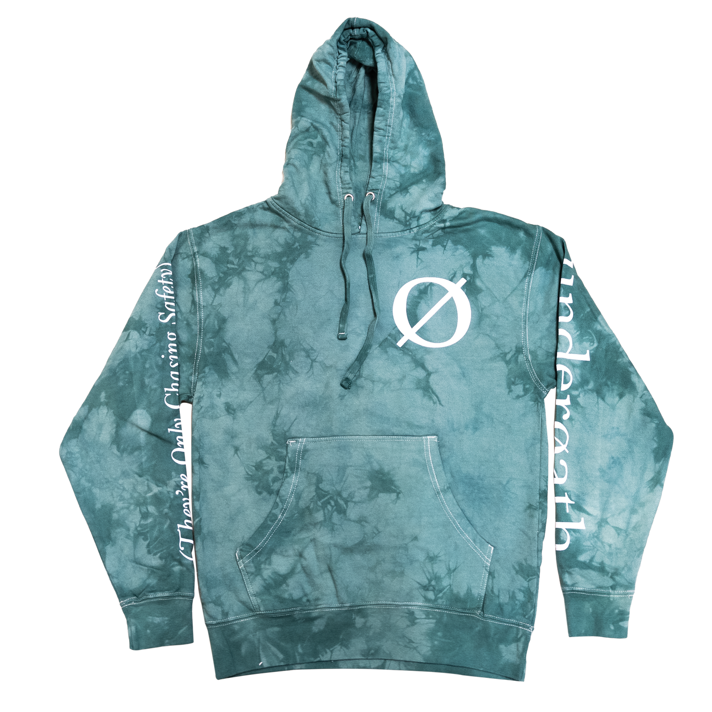 TOCS Teal Tie Dye Hoodie